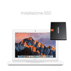 Velocizzare MacBook 13 Bianco con SSD Potenziare