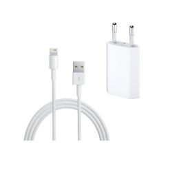 Apple Cavo da Lightning a USB per iPhone con presa da muro EU (Nuovo)