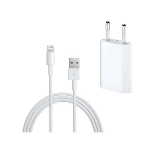 Apple Cavo da Lightning a USB per iPhone con presa da muro EU (Nuovo)